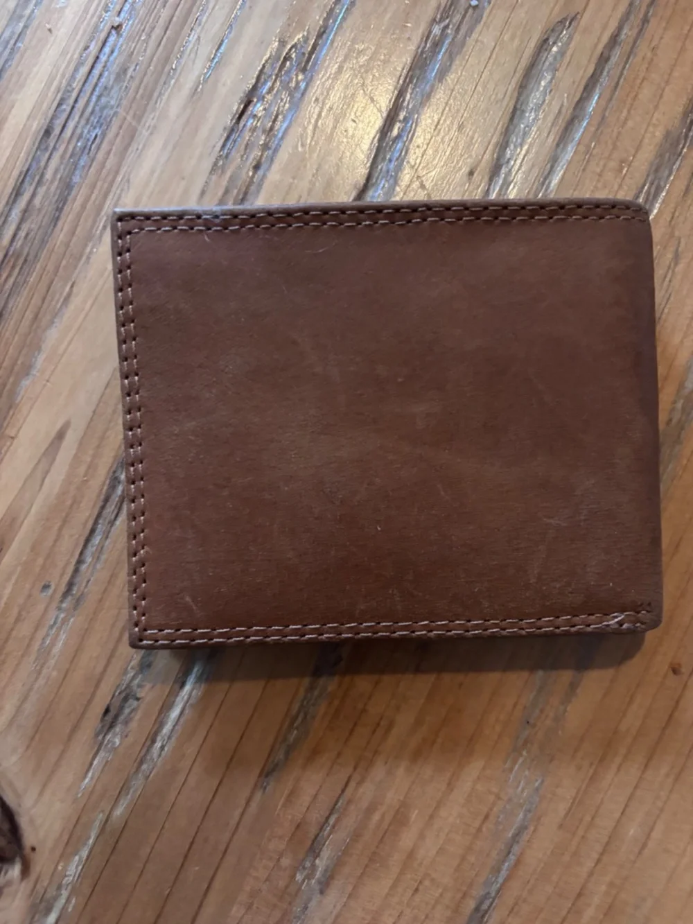 Sportys Pilot Wings Leather Wallet